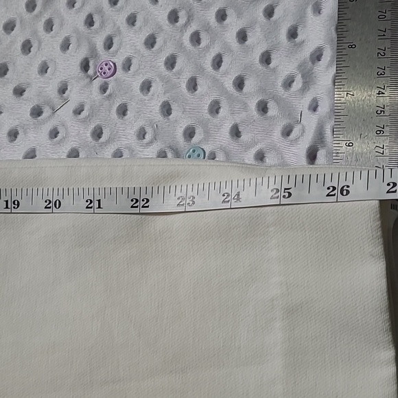 WhiteHouse Black Market  off White  pants 2 front pockets Silver Buttons 8P used - Picture 11 of 16